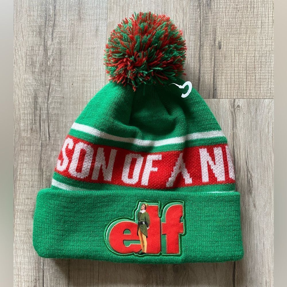 ELF (The Movie) Knitted Pom Pom Winter Hat
